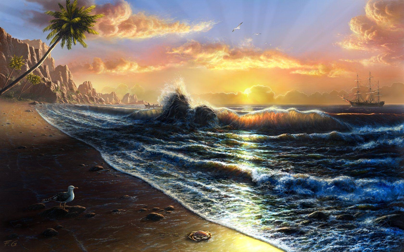 1680x1050 Tahiti Wallpaper and Background Imagex1050