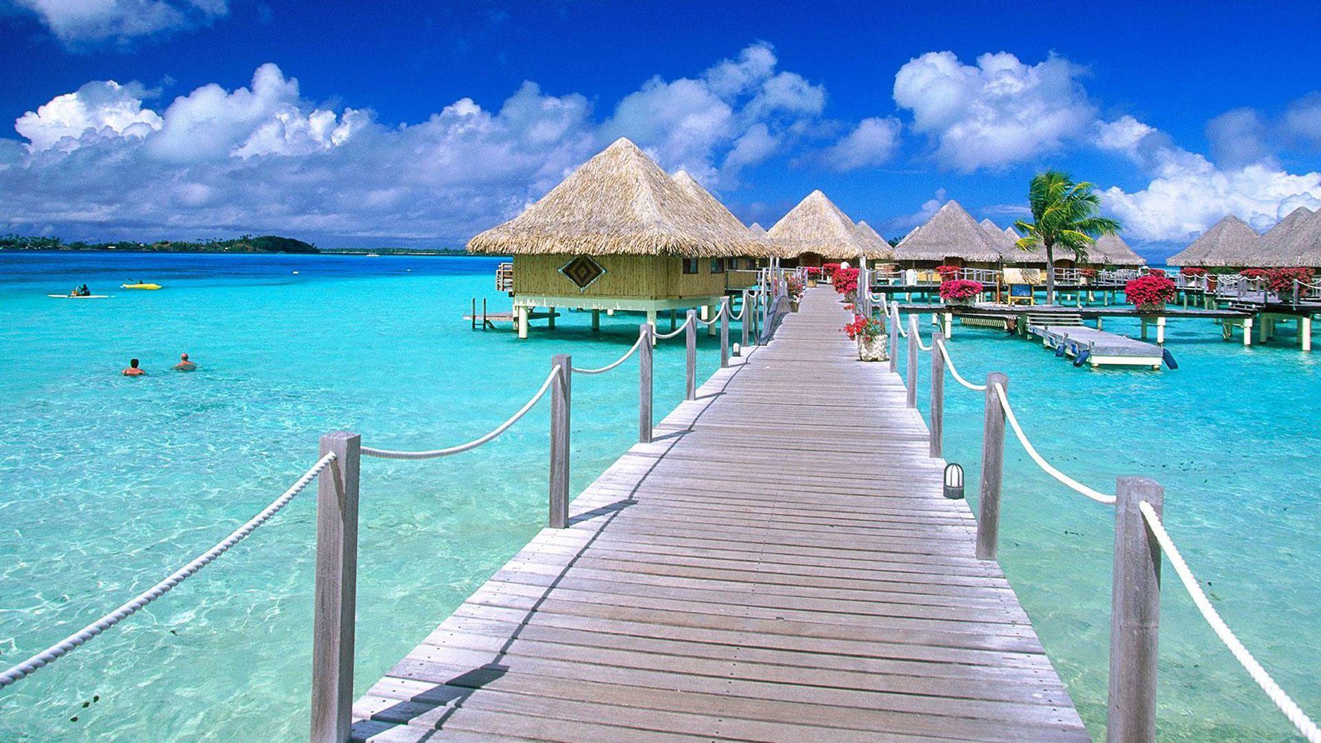 1920x1080 Tahiti Resort