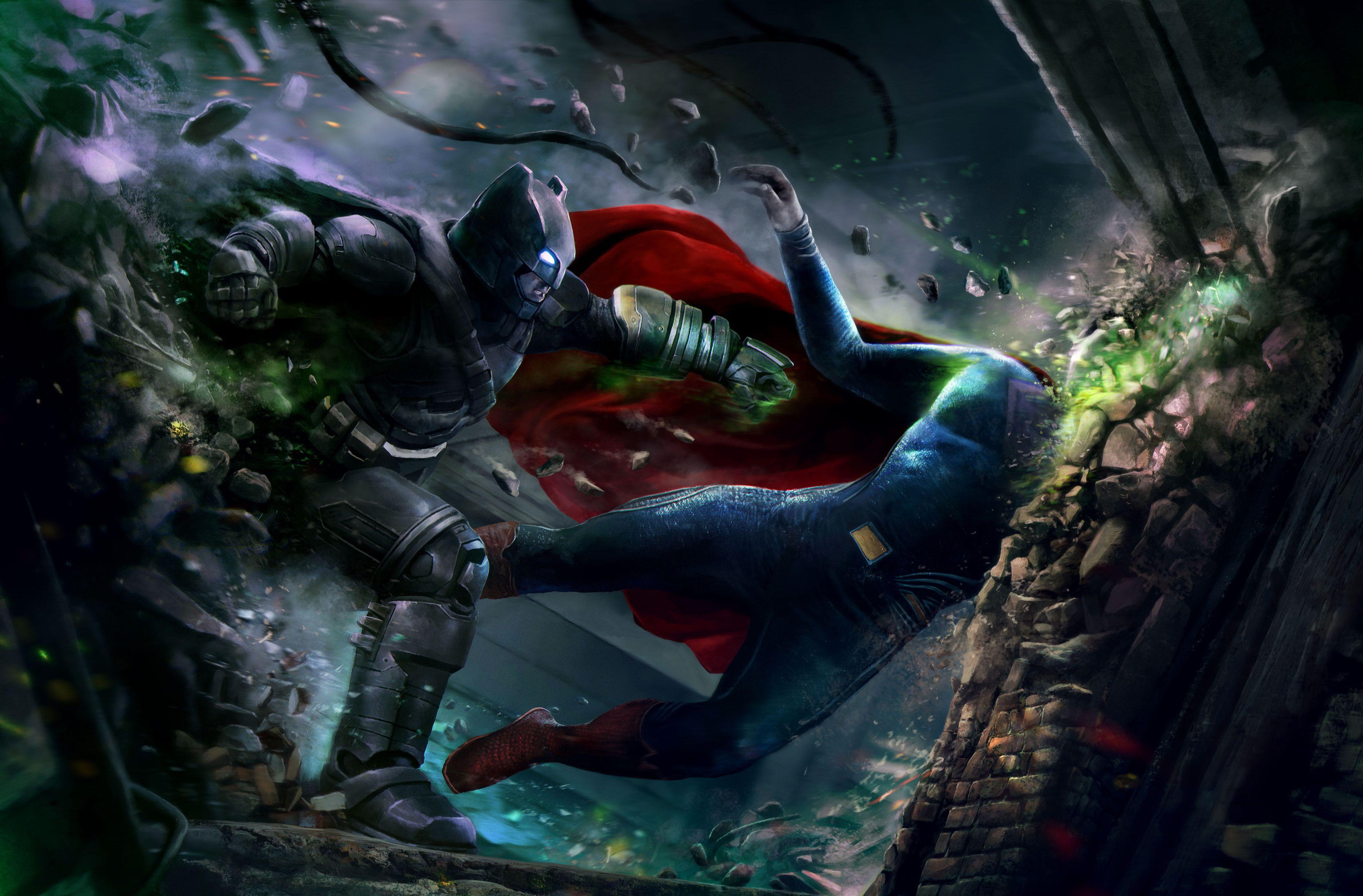 3965x2606 Original Resolution Popular Vs Superman Art, HD