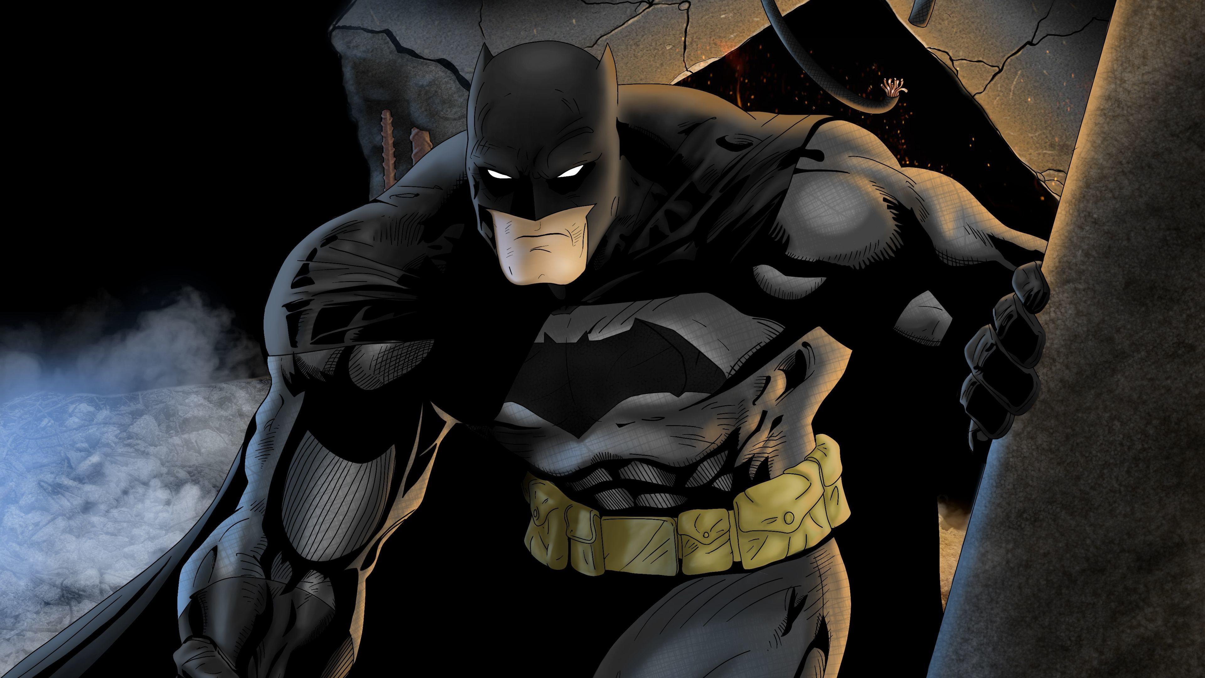 3840x2160 Batman Art Wallpaper