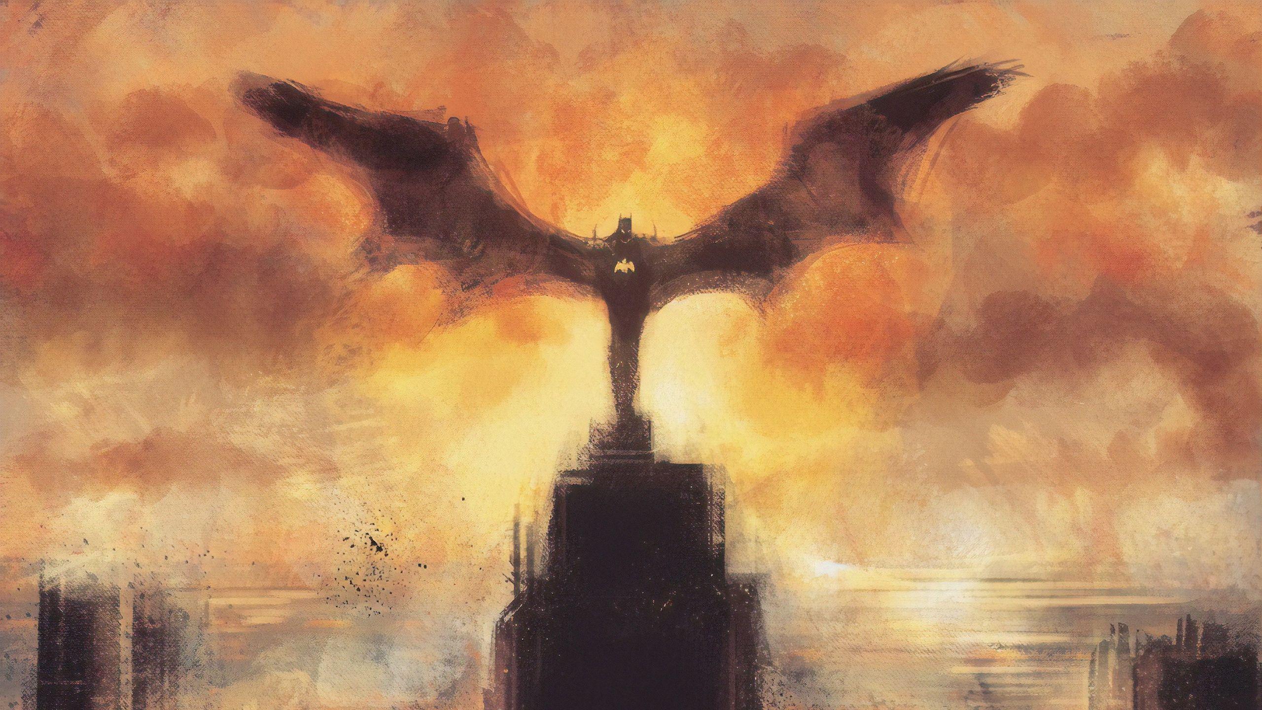 2560x1440 Batman Art Wallpaper, HD Superheroes 4K Wallpaper, Image