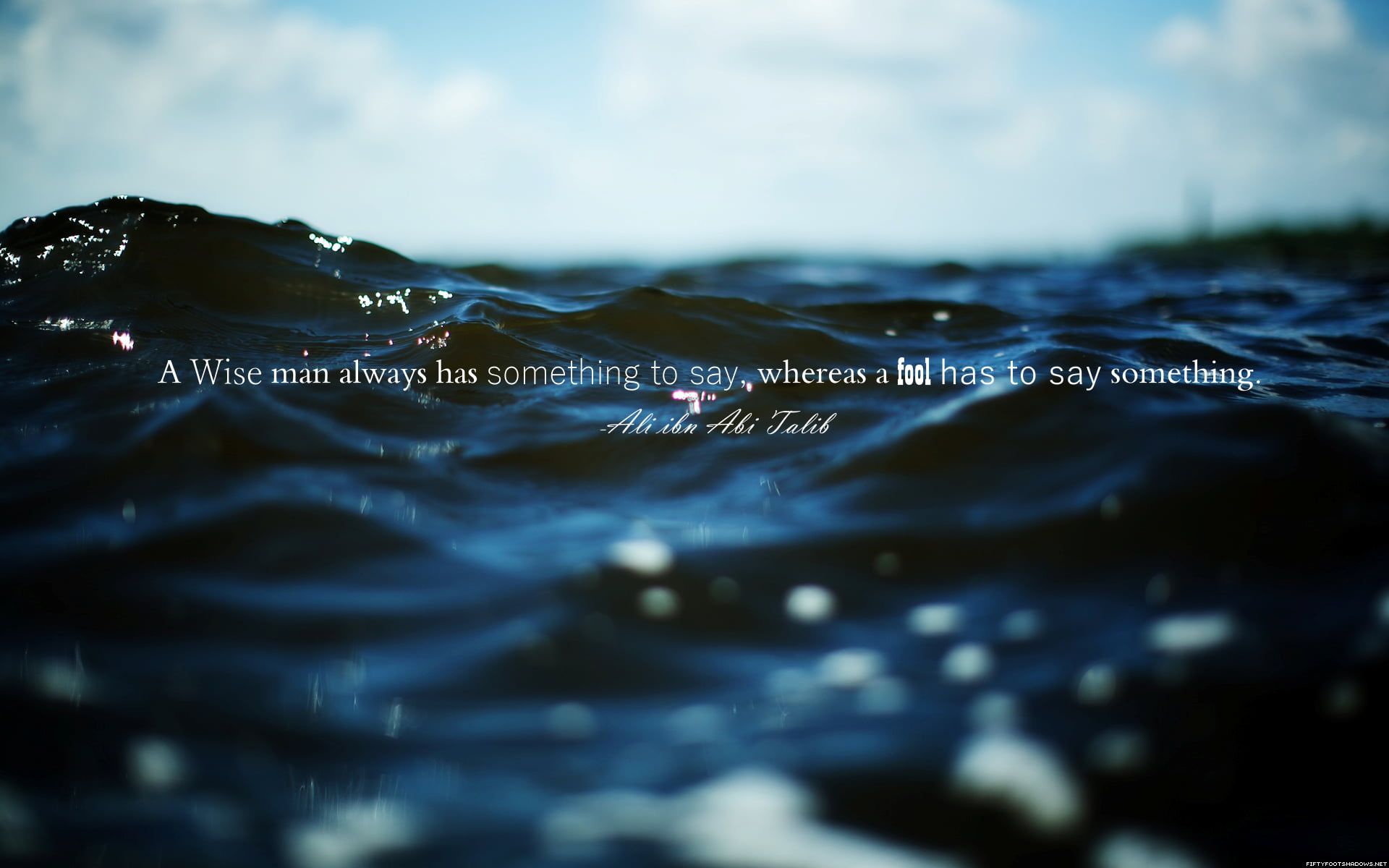 1920x1200 Body of water with text overlay, Ali