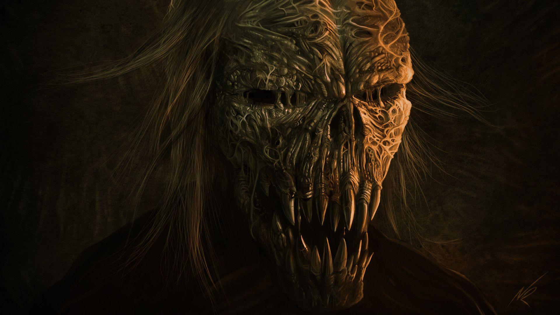 1920x1080 Scary Demon Wallpaper