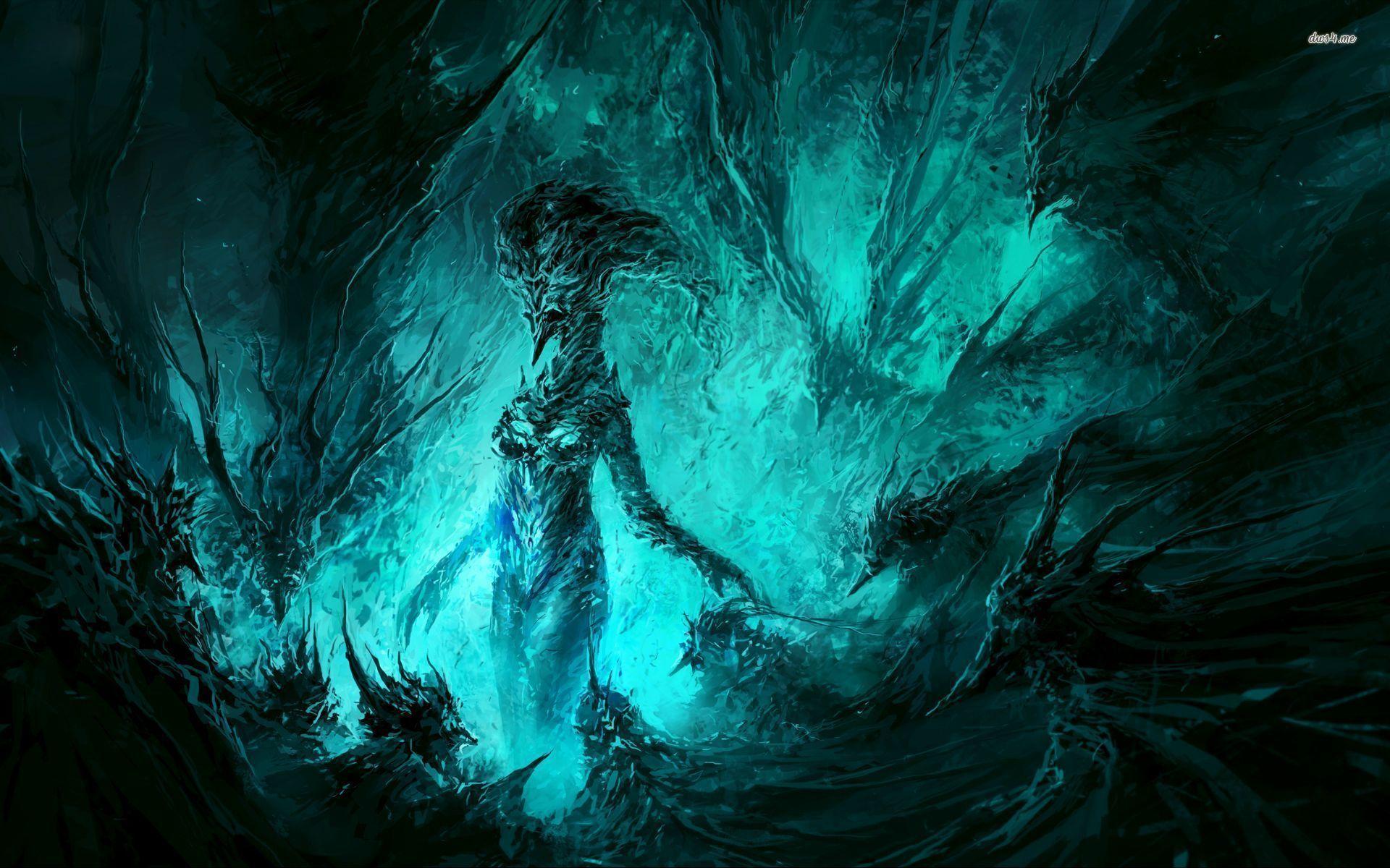 1920x1200 Dark demon wallpaper wallpaper