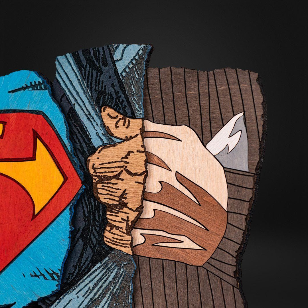 1080x1080 3D Superman Poster