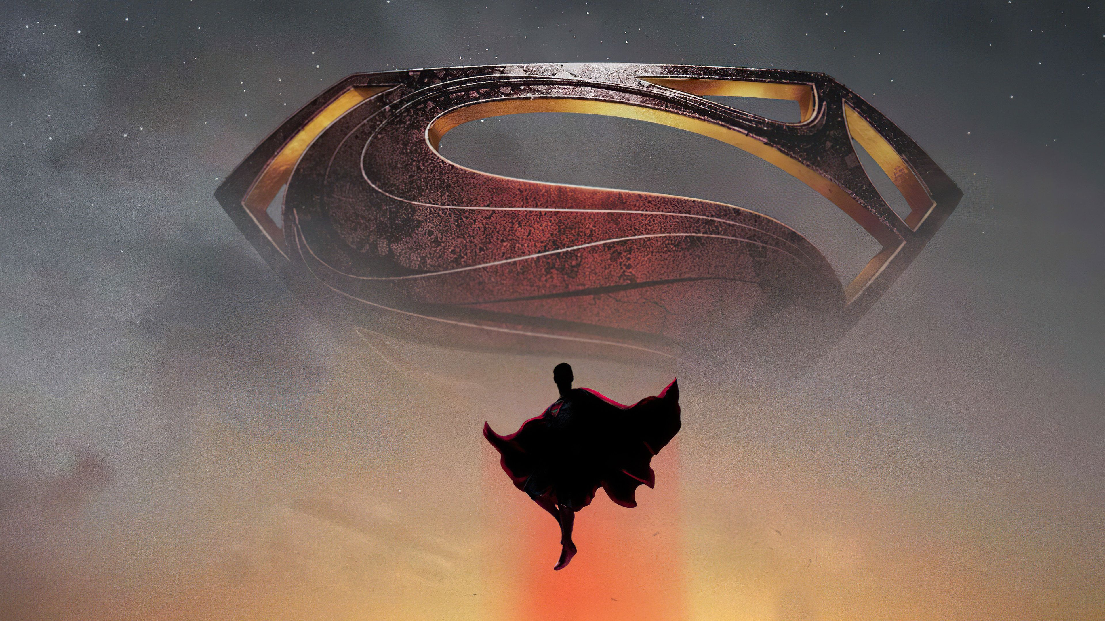 3840x2160 Superman Eternals Poster Wallpaper 4k