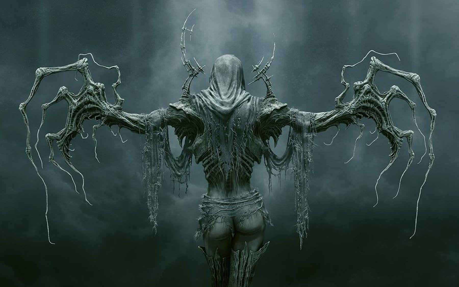 Horror Art Wallpapers Top Free Horror Art Backgrounds WallpaperAccess