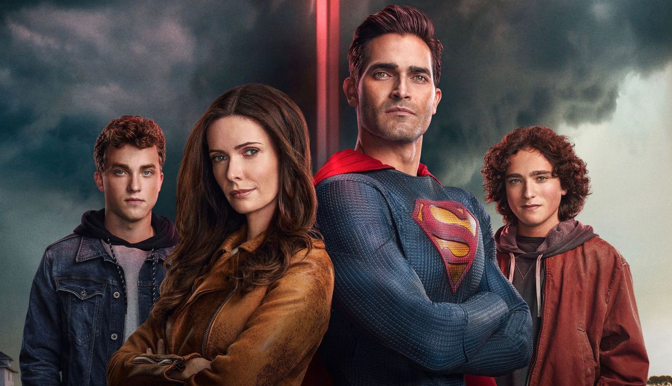 1336x768 Superman And Lois Cast Poster