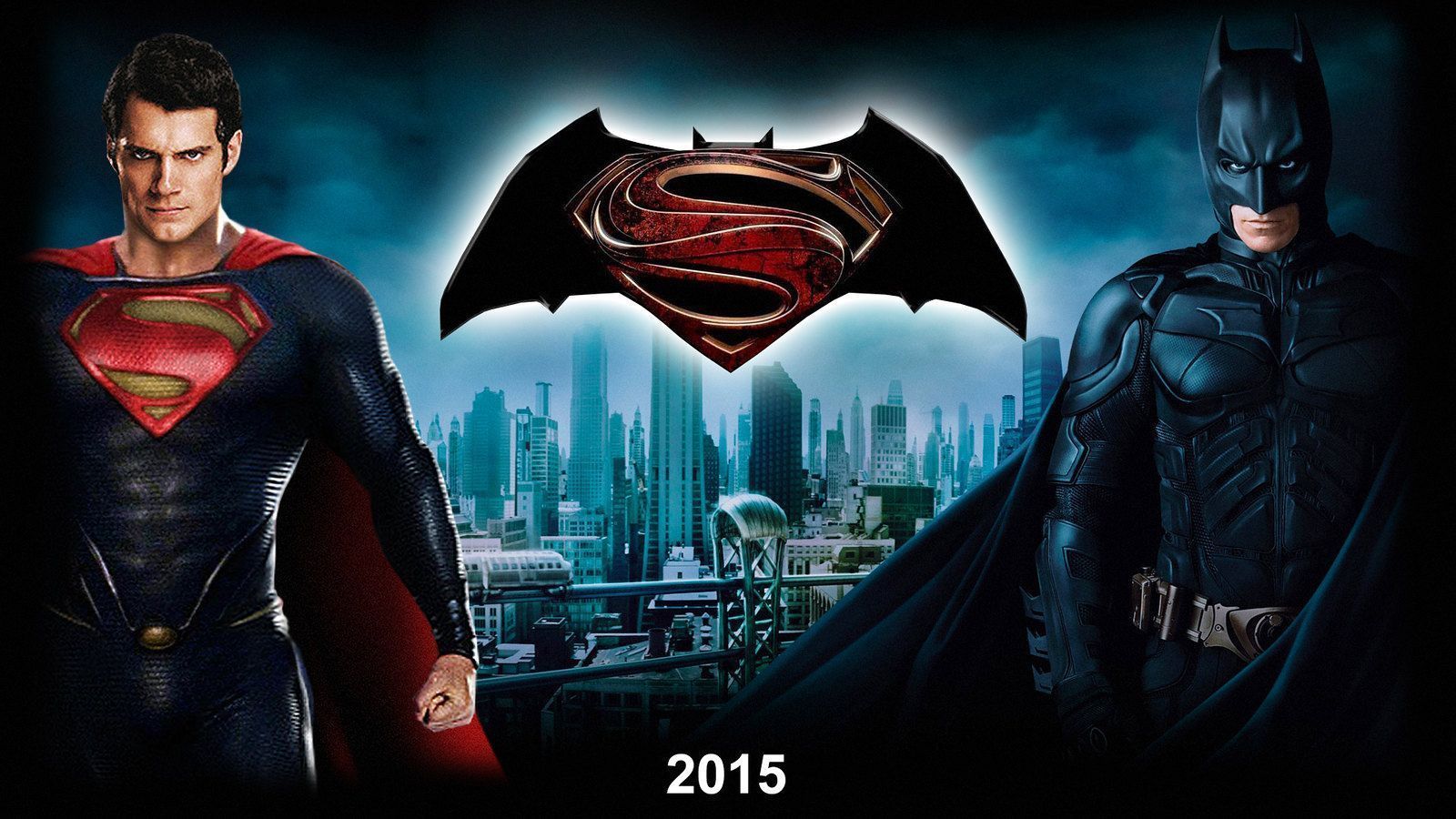 1600x900 Batman v Superman 2016 Movie Poster