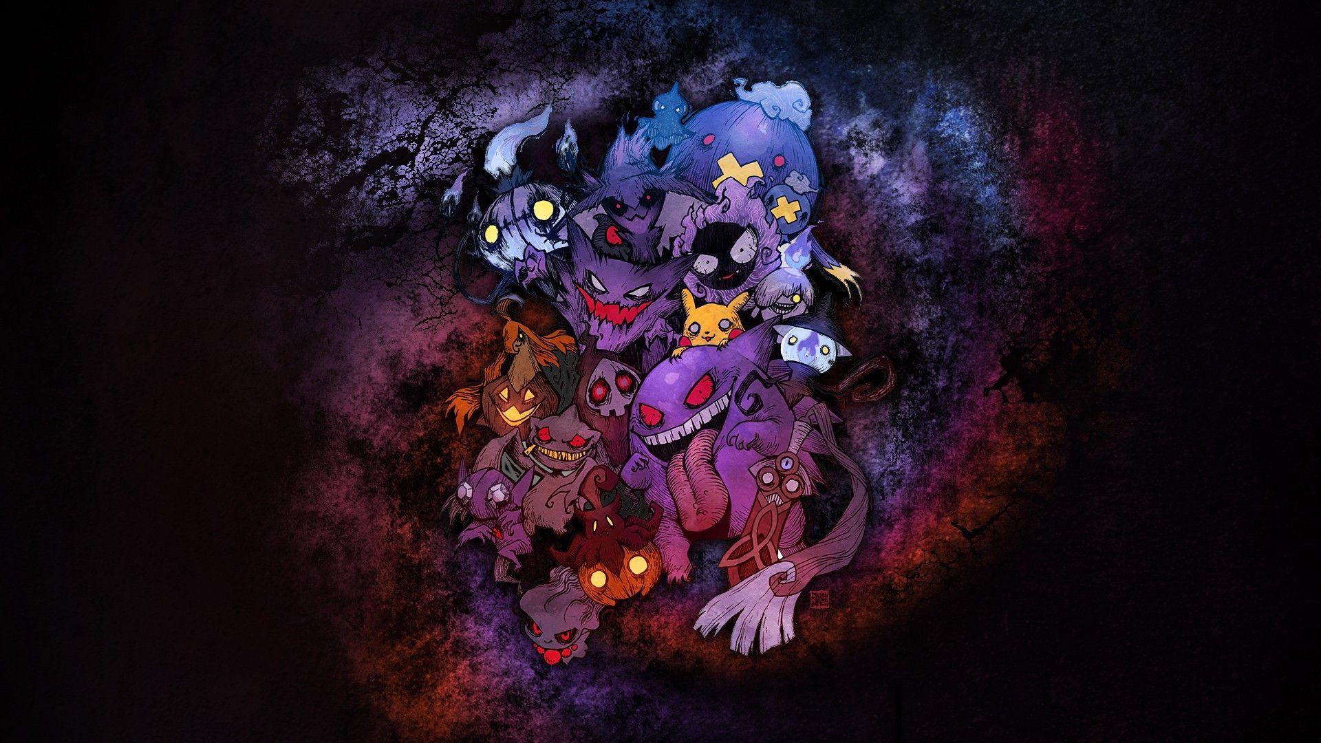 1920x1080 Ghost Pokemon wallpaperDownload free cool HD
