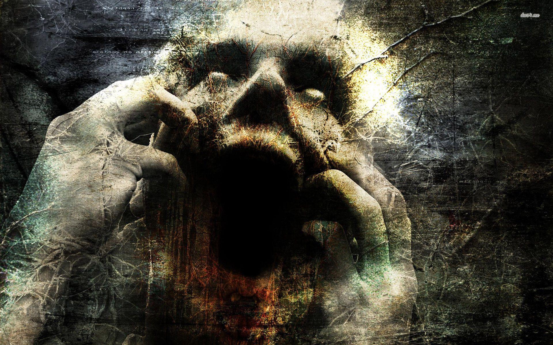1920x1200 Horror scream wallpaper wallpaper