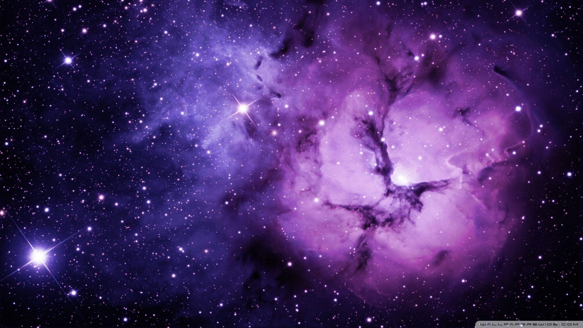1920x1080 Purple Nebula ❤ 4K HD Desktop Wallpaper for 4K Ultra HD TV