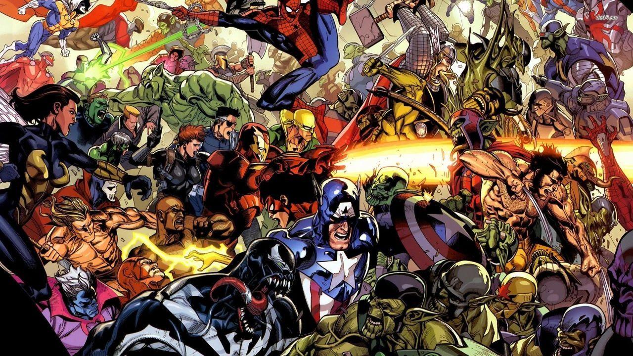1280x720 Super Heroes Wallpaper