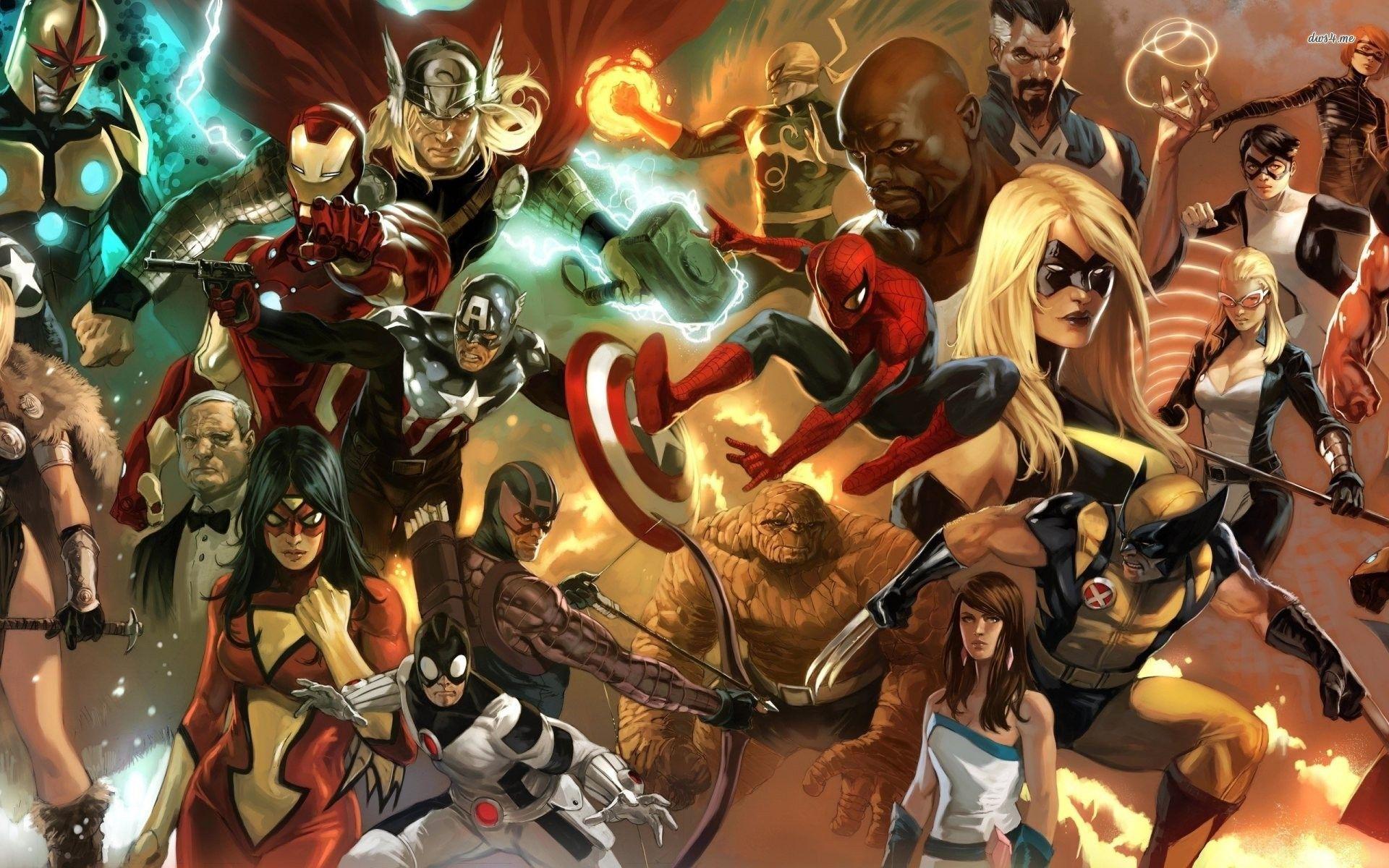 1920x1200 Marvel super heroes wallpaper wallpaper