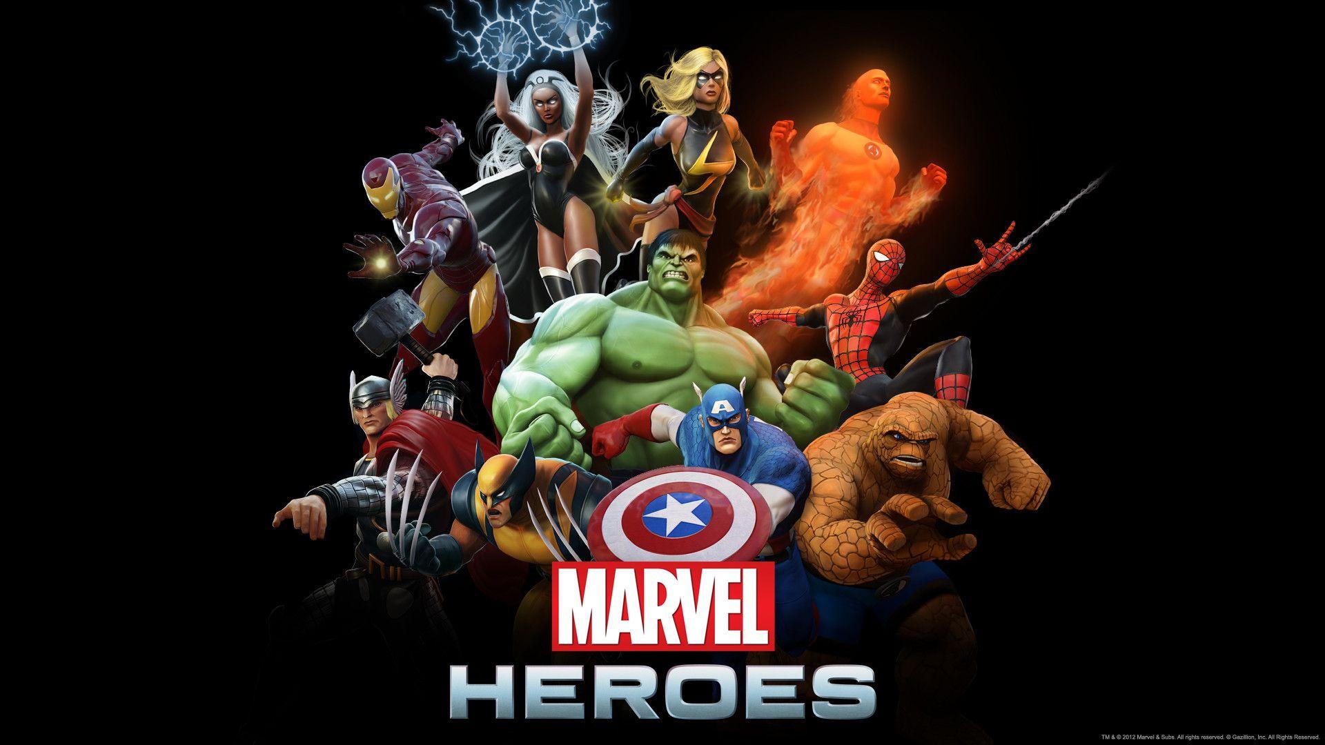 1920x1080 Super Heroes Wallpaper Heroes All In One Free