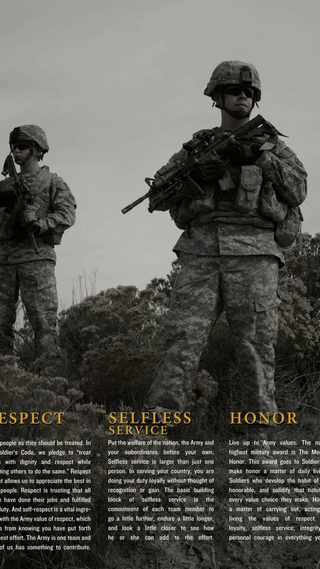 1080x1920 US Army iPhone Wallpaper