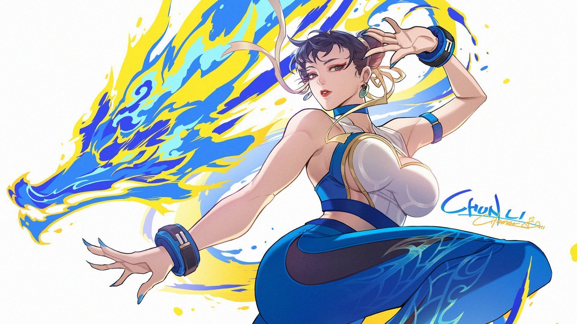 1920x1080 CiteMer Liu on X: Chun Li wallpaper