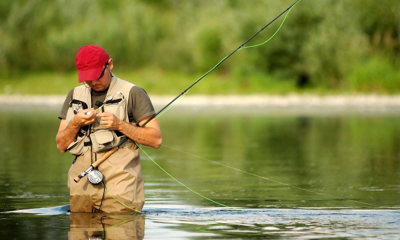 1280x768 Fisherman Wallpaper
