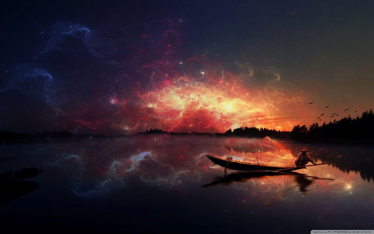 1280x800 Fisherman ❤ 4K HD Desktop Wallpaper for 4K Ultra HD TV