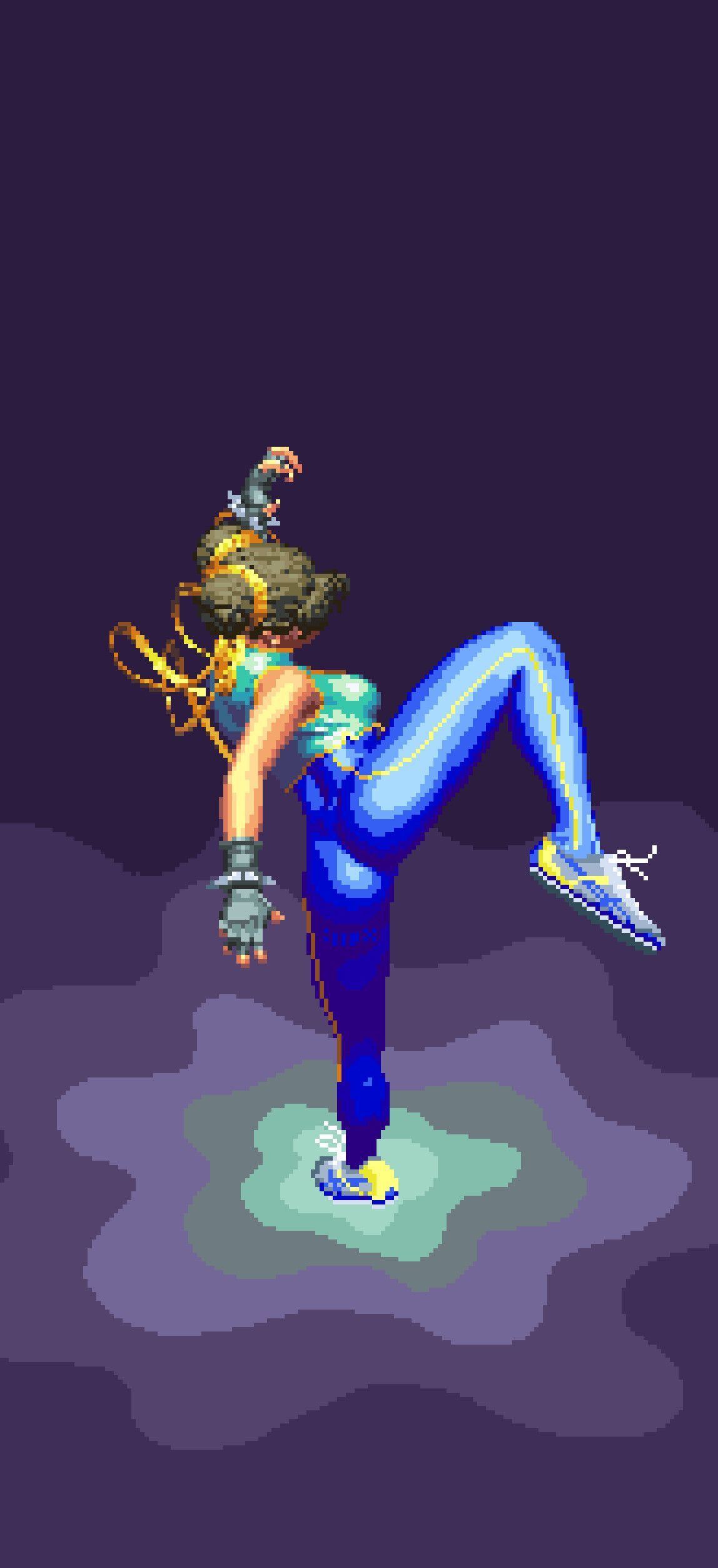 1148x2506 Chun Li Phone Wallpaper