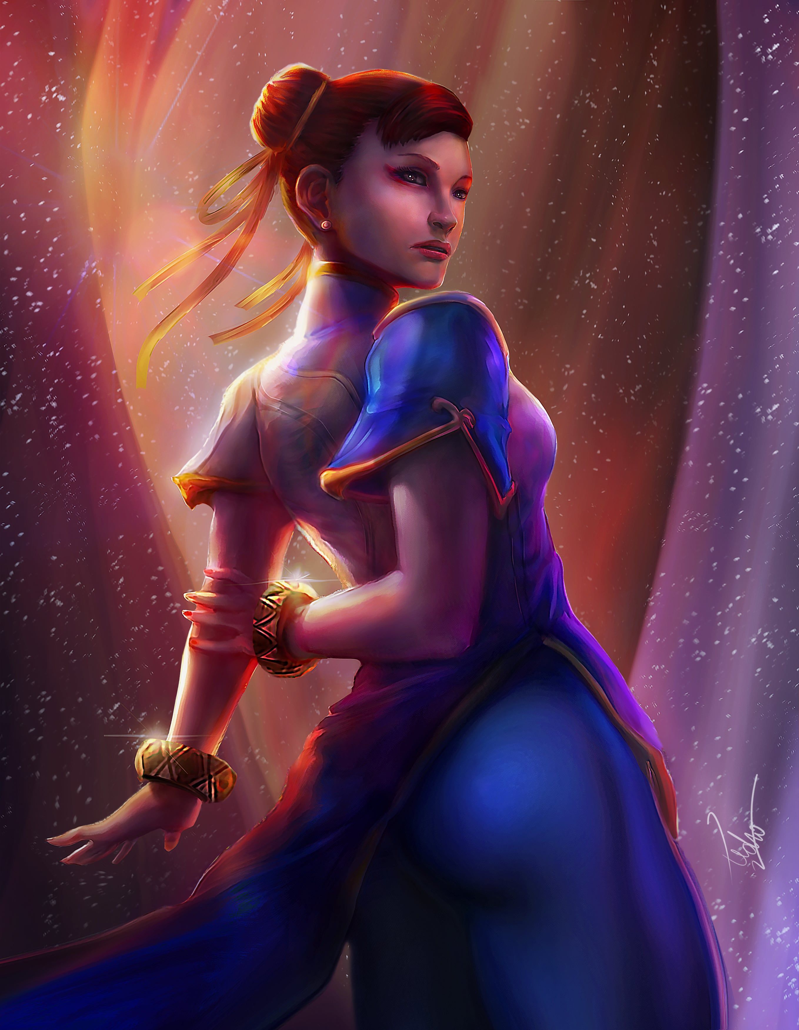 2717x3500 I've Made A Chun Li Fanart While I'm