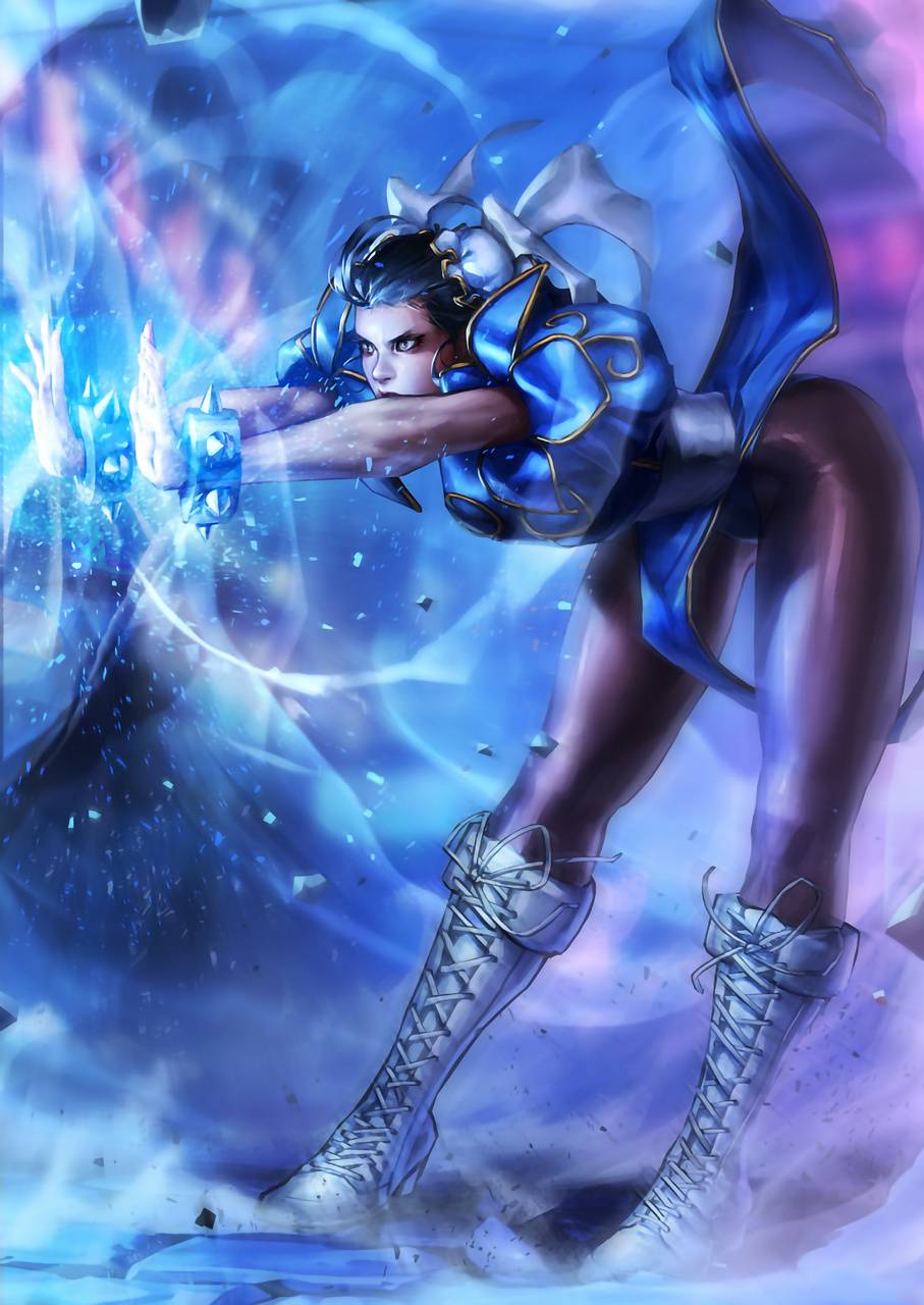 907x1280 Chun Li iPhone Wallpaper