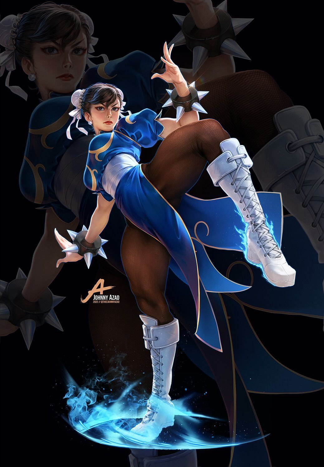 1039x1500 Street Fighter // Chun Li