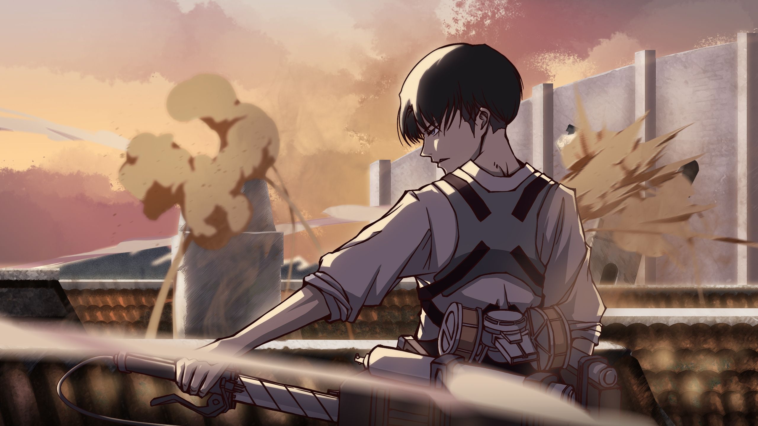 2560x1440 Download Levi Ackerman Anime Attack On