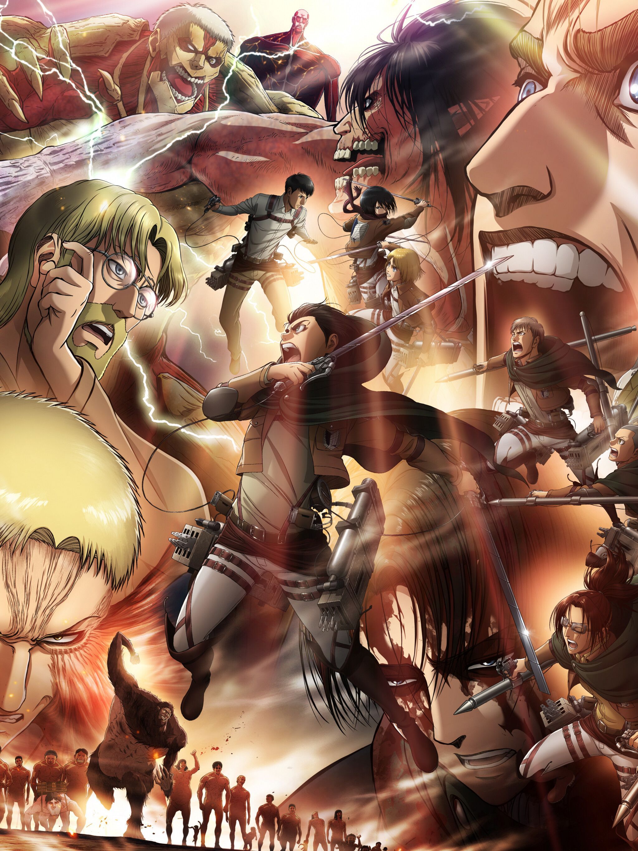 2048x2732 Cool Anime Wallpaper Attack On Titan Attack On Titan: The Final Season Wallpaper 41 Image
