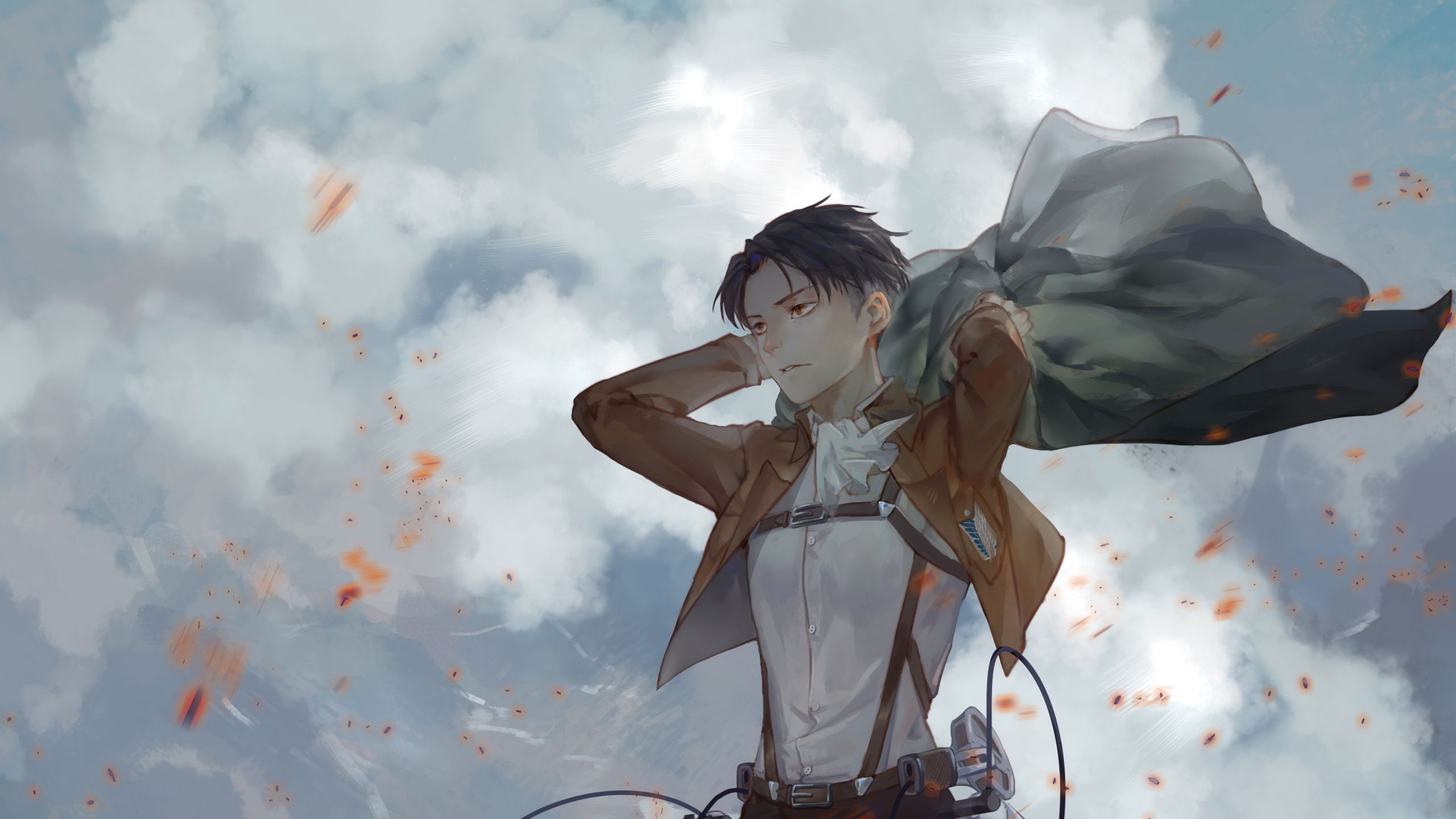 2560x1440 Attack on Titan Wallpaper