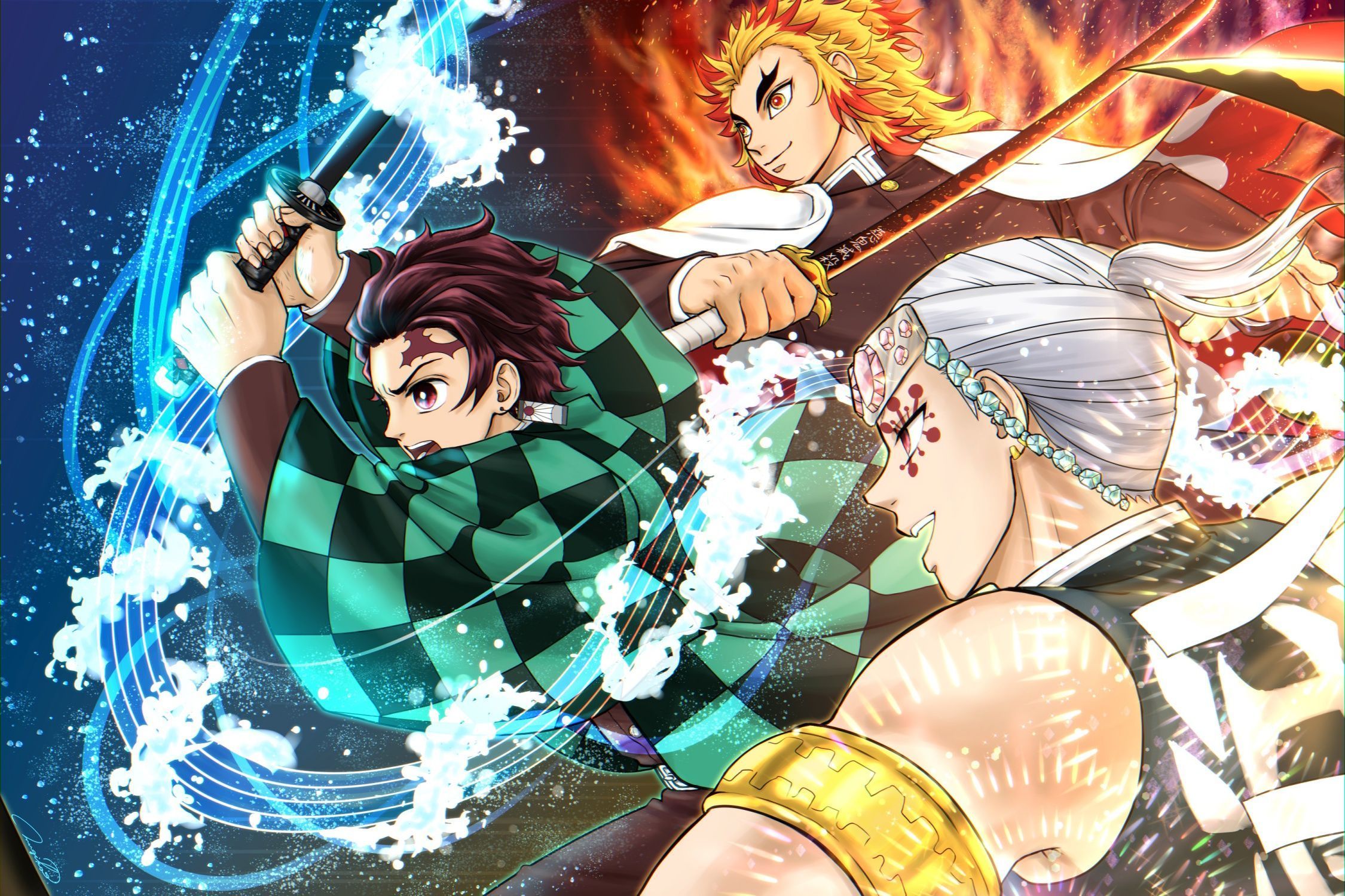Tengen and Rengoku Wallpapers Top Free Tengen and Rengoku Backgrounds — free download