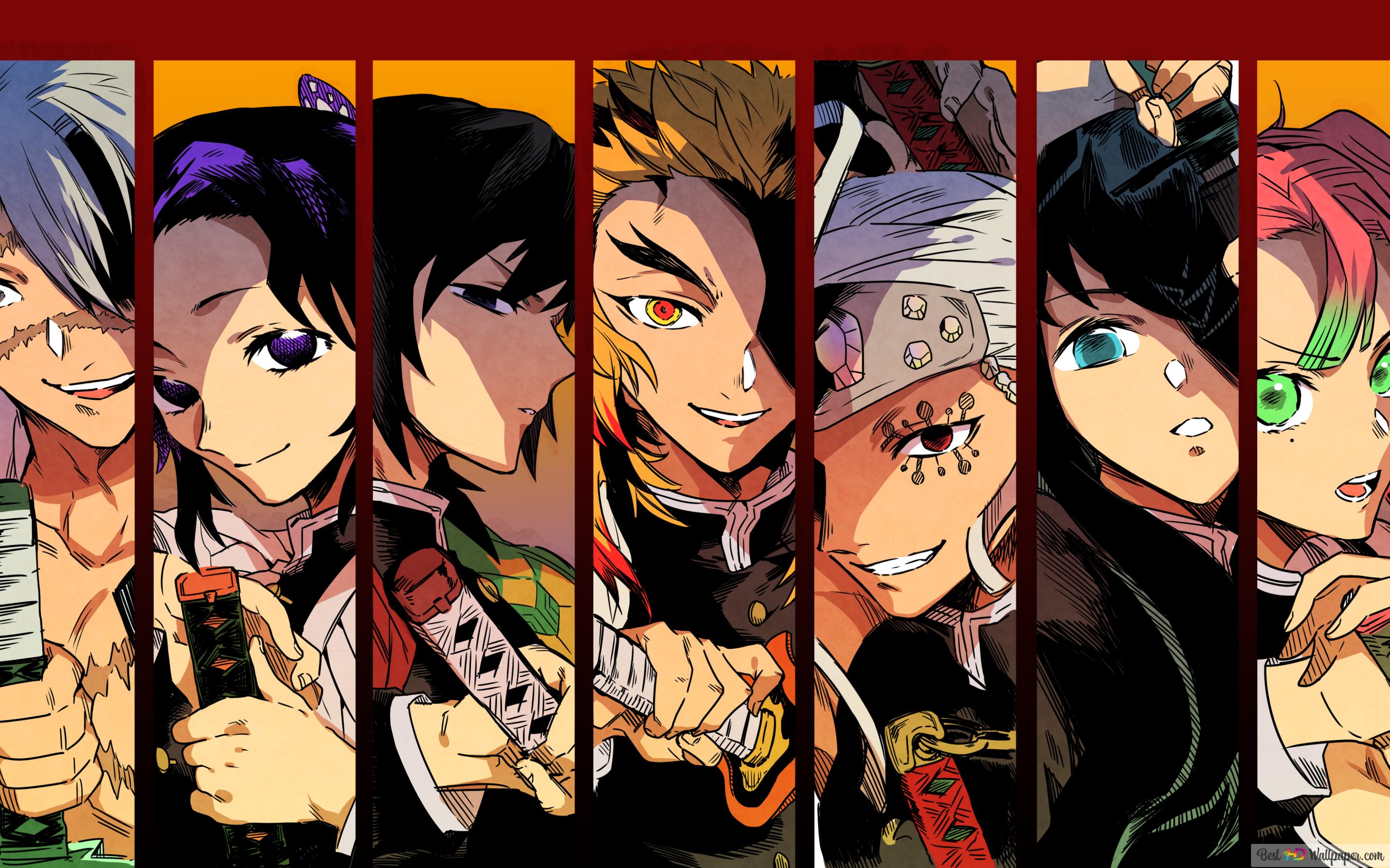 2880x1800 Tengen uzui muichiro tokito shinobu