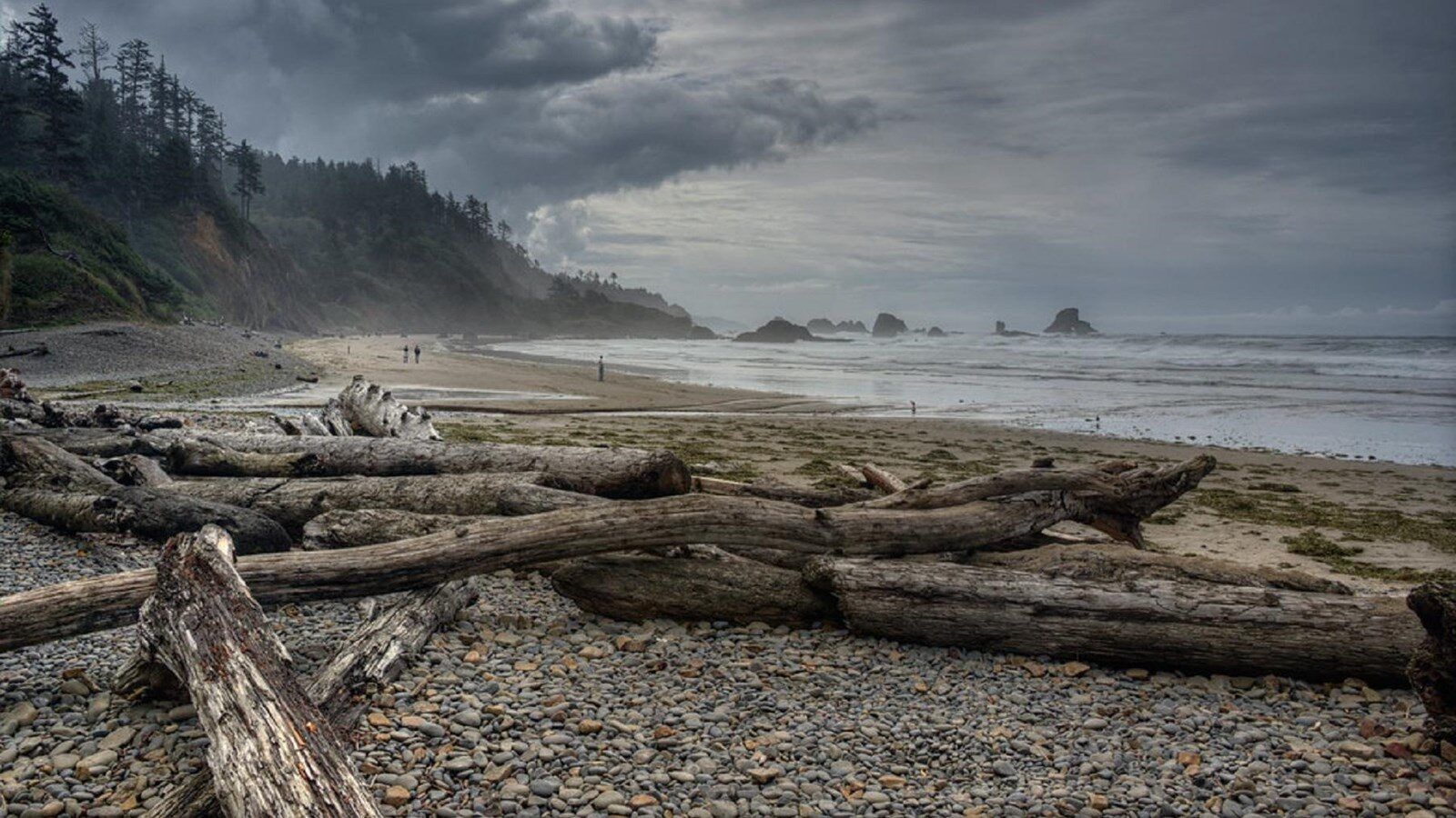 1600x900 Indian Beach at Ecola State Park and Clark Trail Experience