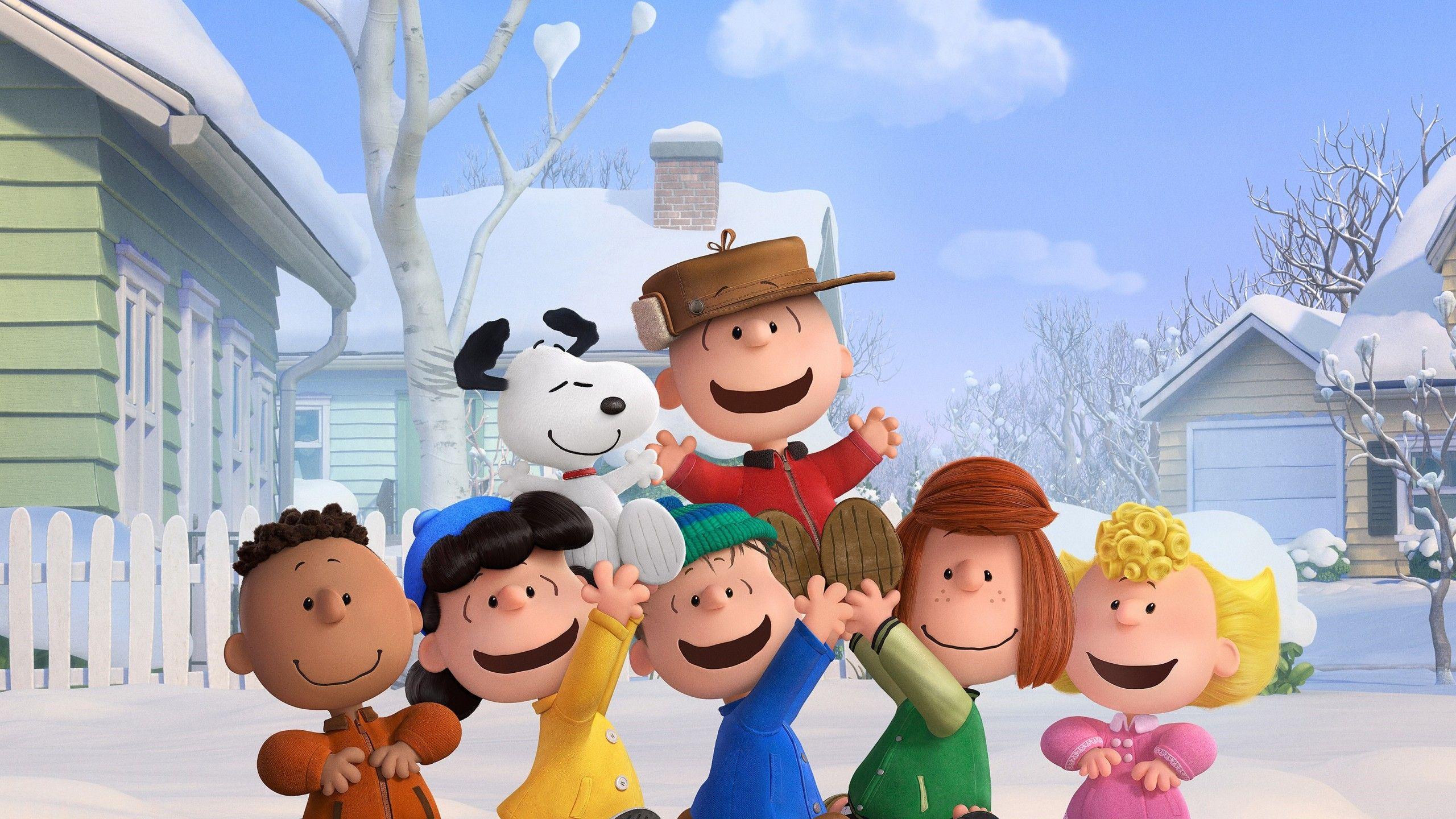 2560x1440 Wallpaper The Peanuts Movie, cartoon, film, movie, dog