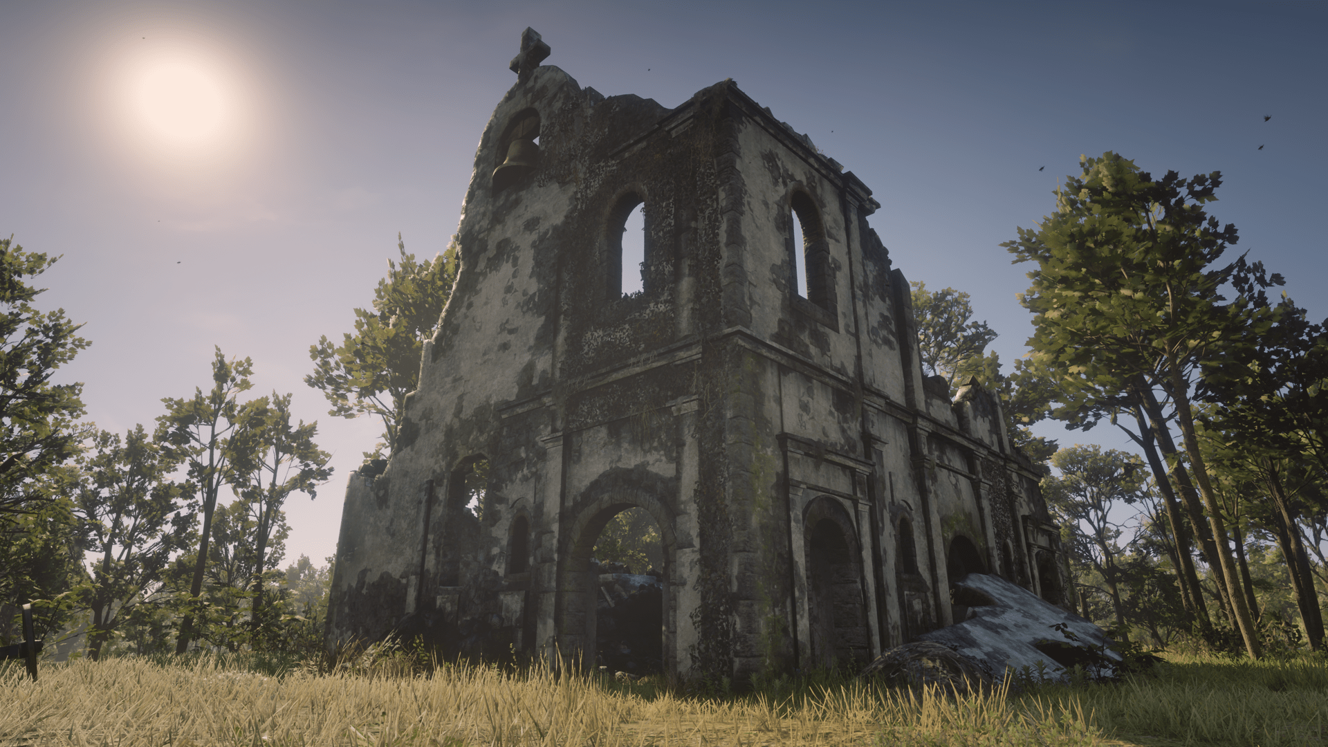 1920x1080 Abandoned Church