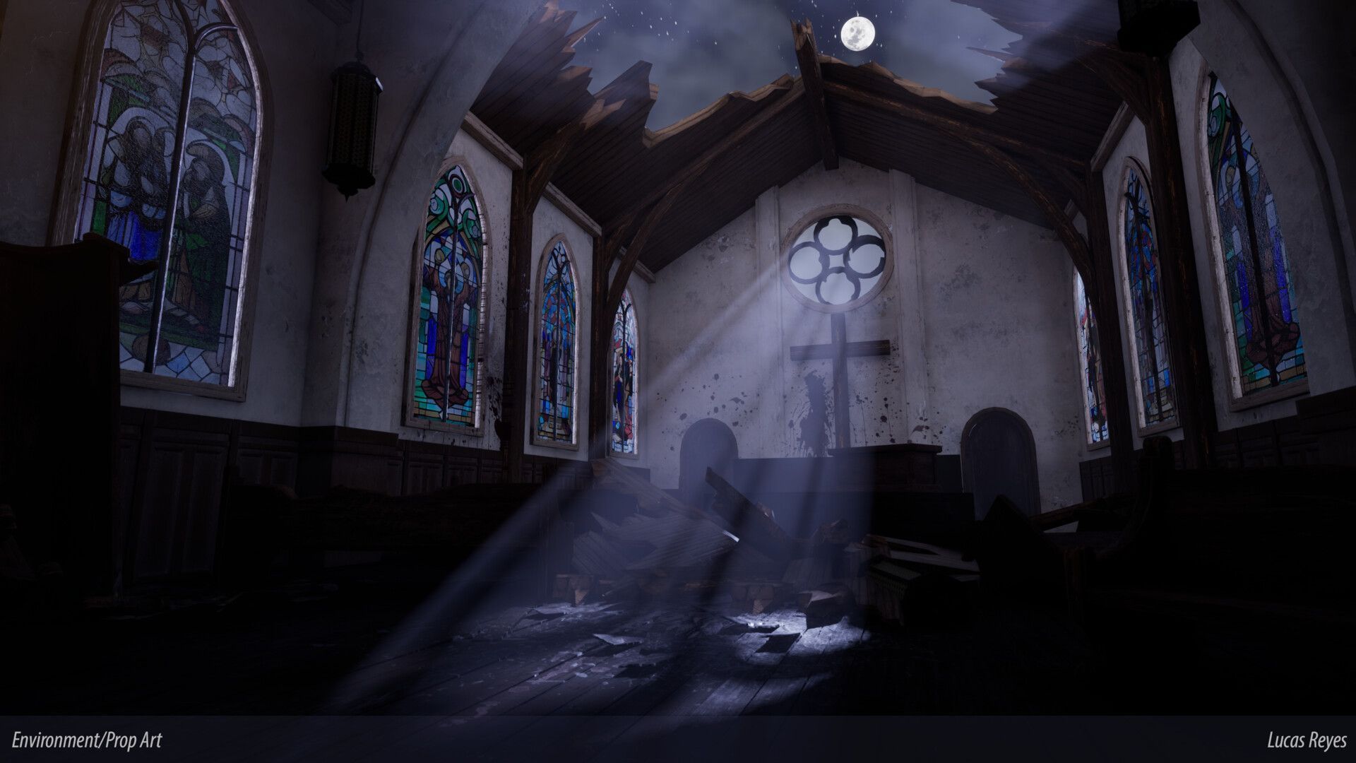 1920x1080 Abandoned Church
