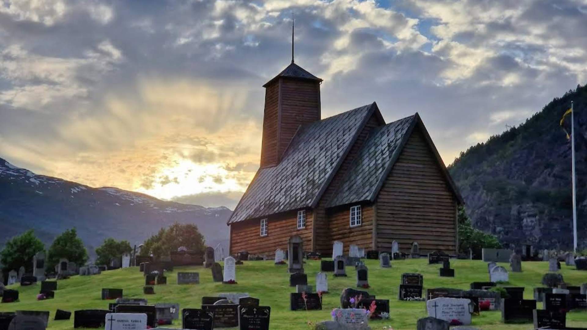 1920x1080 Gaupne Old Church