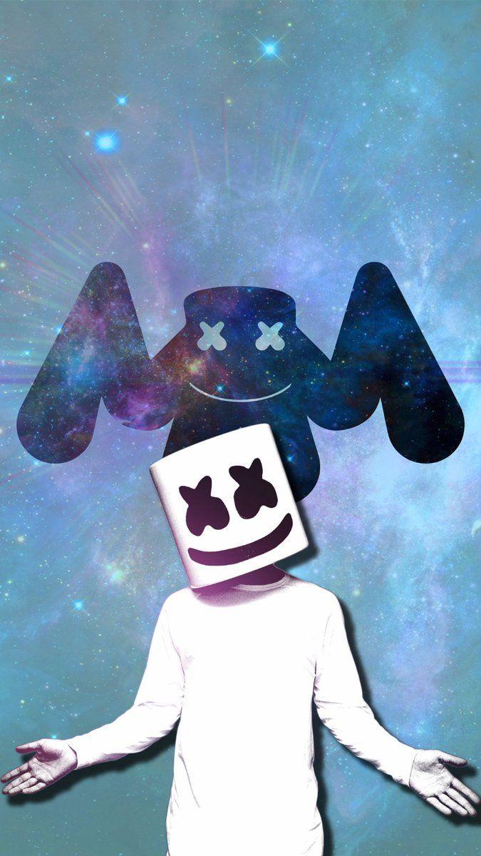 675x1200 Wallpaper iPhone Logo Marshmello