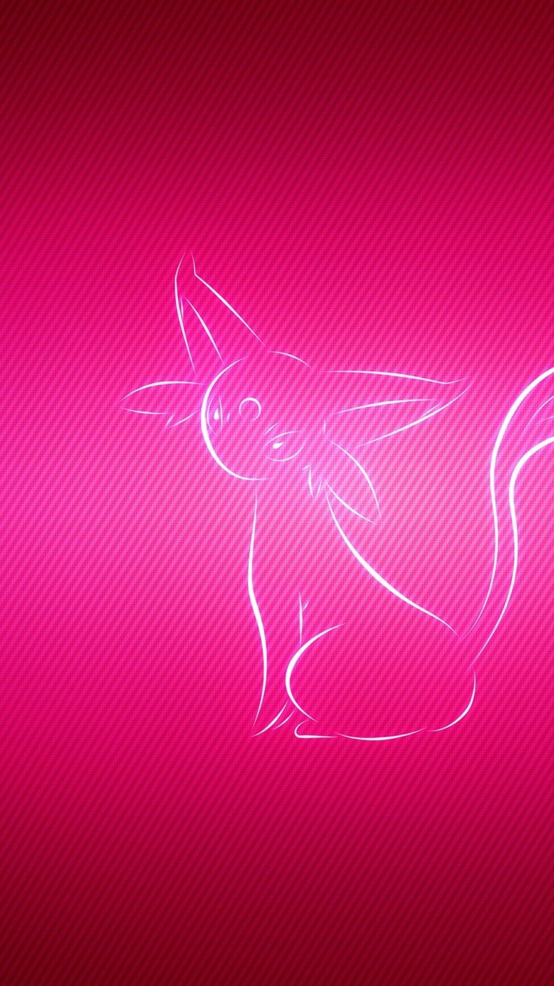 1080x1920 Neon Pink Wallpaper