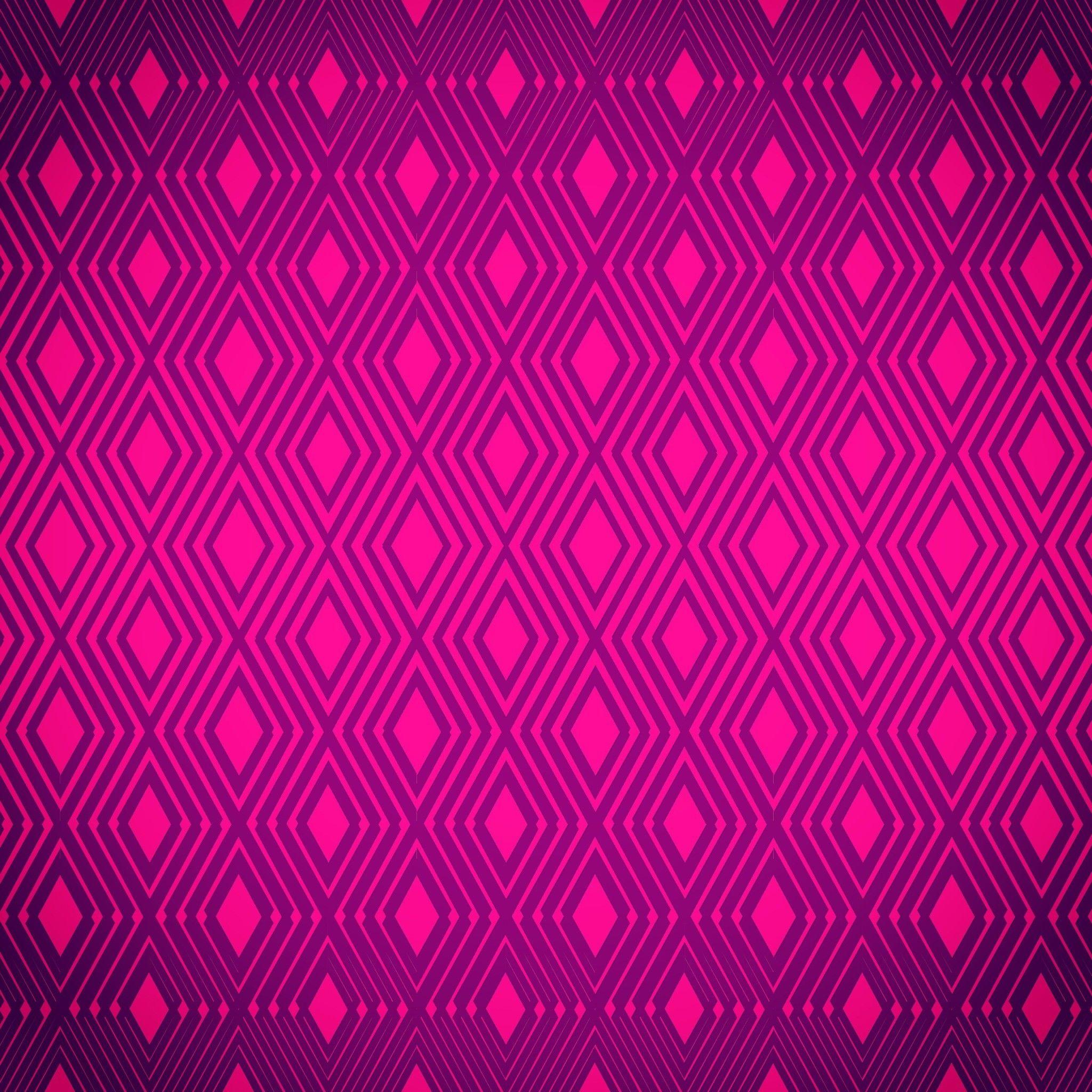 2048x2048 Neon Pink Wallpaper
