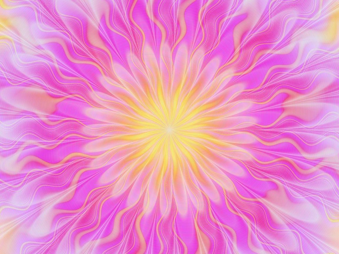 1152x864 Download wallpaper 1152x864 round, bright, pink, patterns