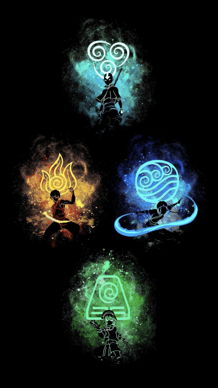750x1334 ATLA wallpaper ideas. avatar aang