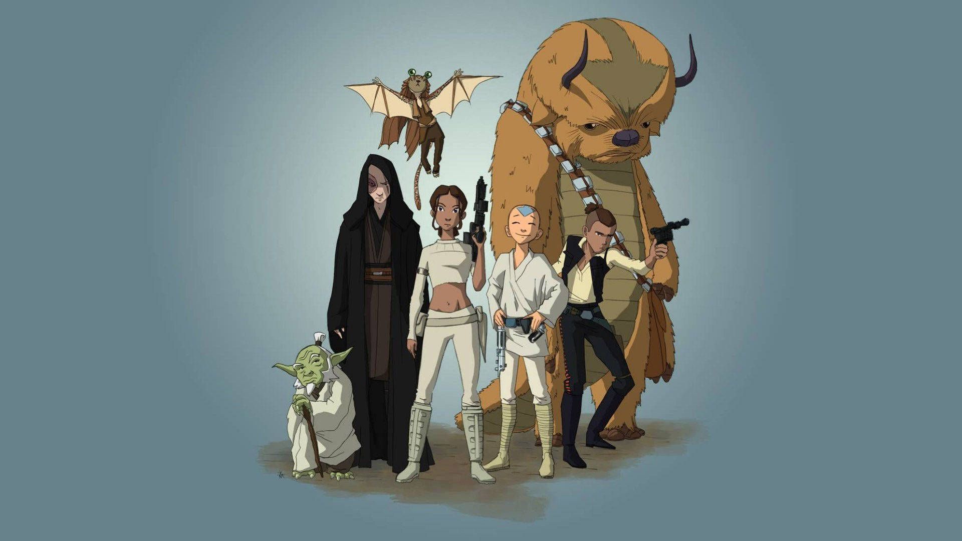 1920x1080 Star Wars Heroes Wallpaper