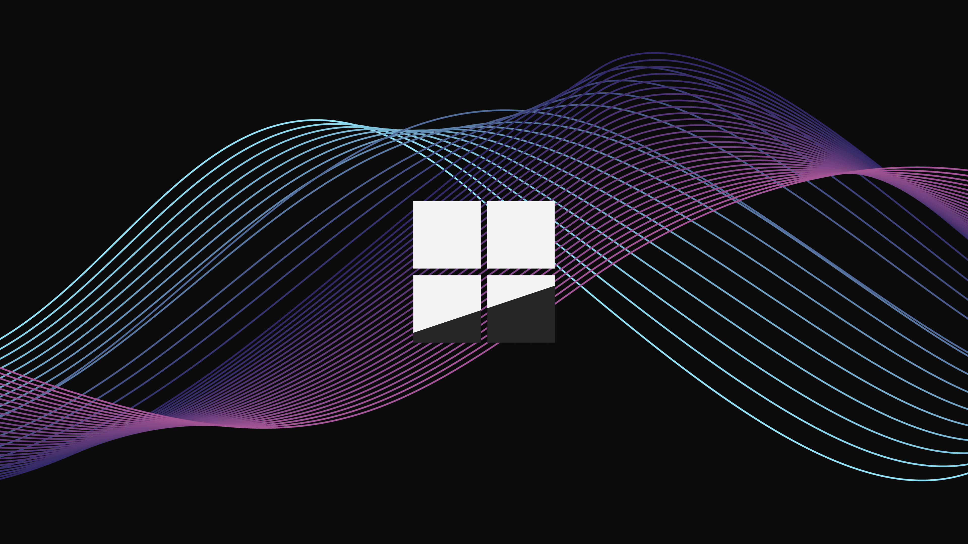 3840x2160 Microsoft Windows Wallpaper 4K, Logo, Waves, Dark background