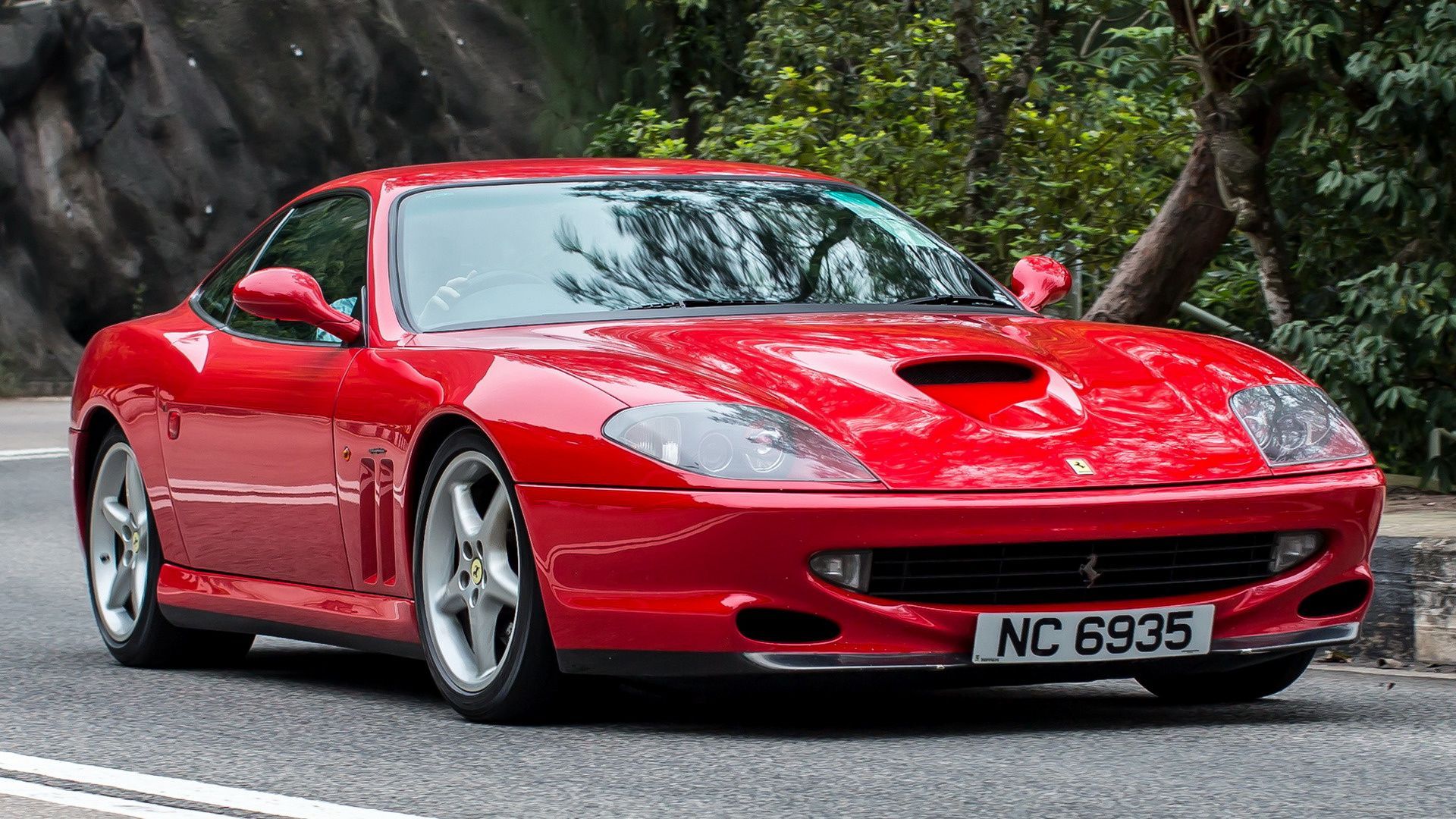 1920x1080 Ferrari 550 Wallpaper