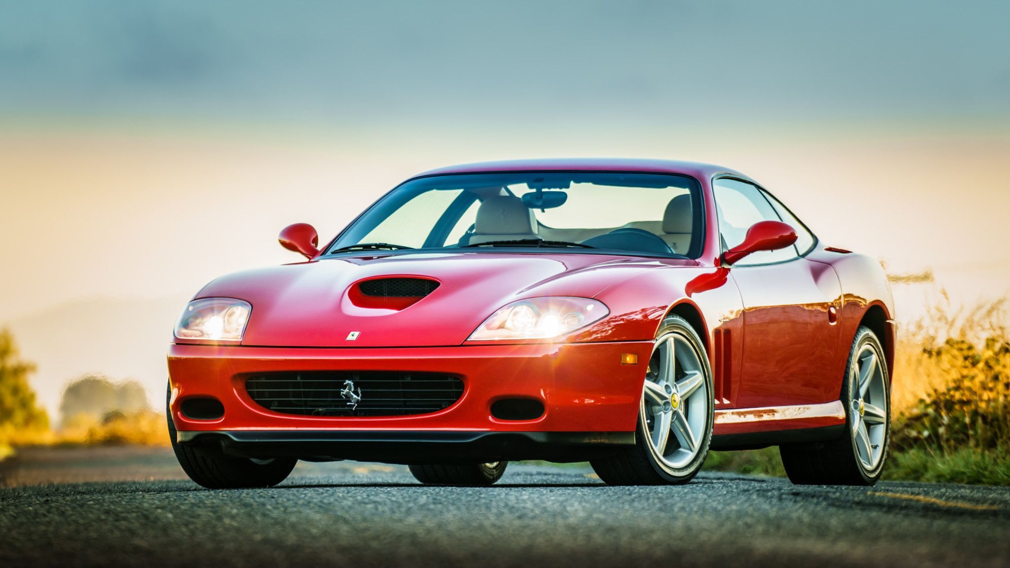 2048x1152 Vehicle Ferrari 575M Maranello HD Wallpaper