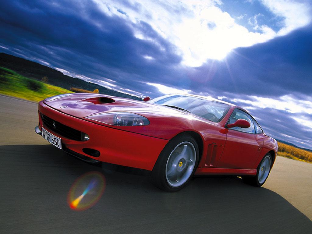 1024x768 Ferrari 550 Wallpaper