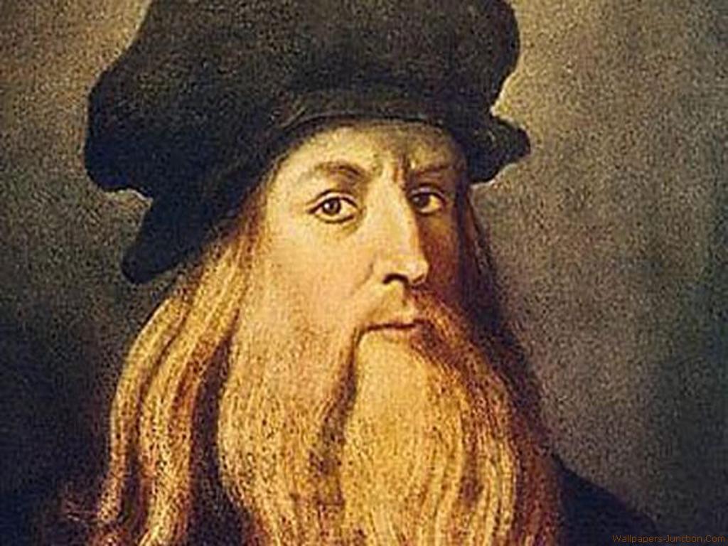 1024x768 Leonardo Da Vinci wallpaperx768