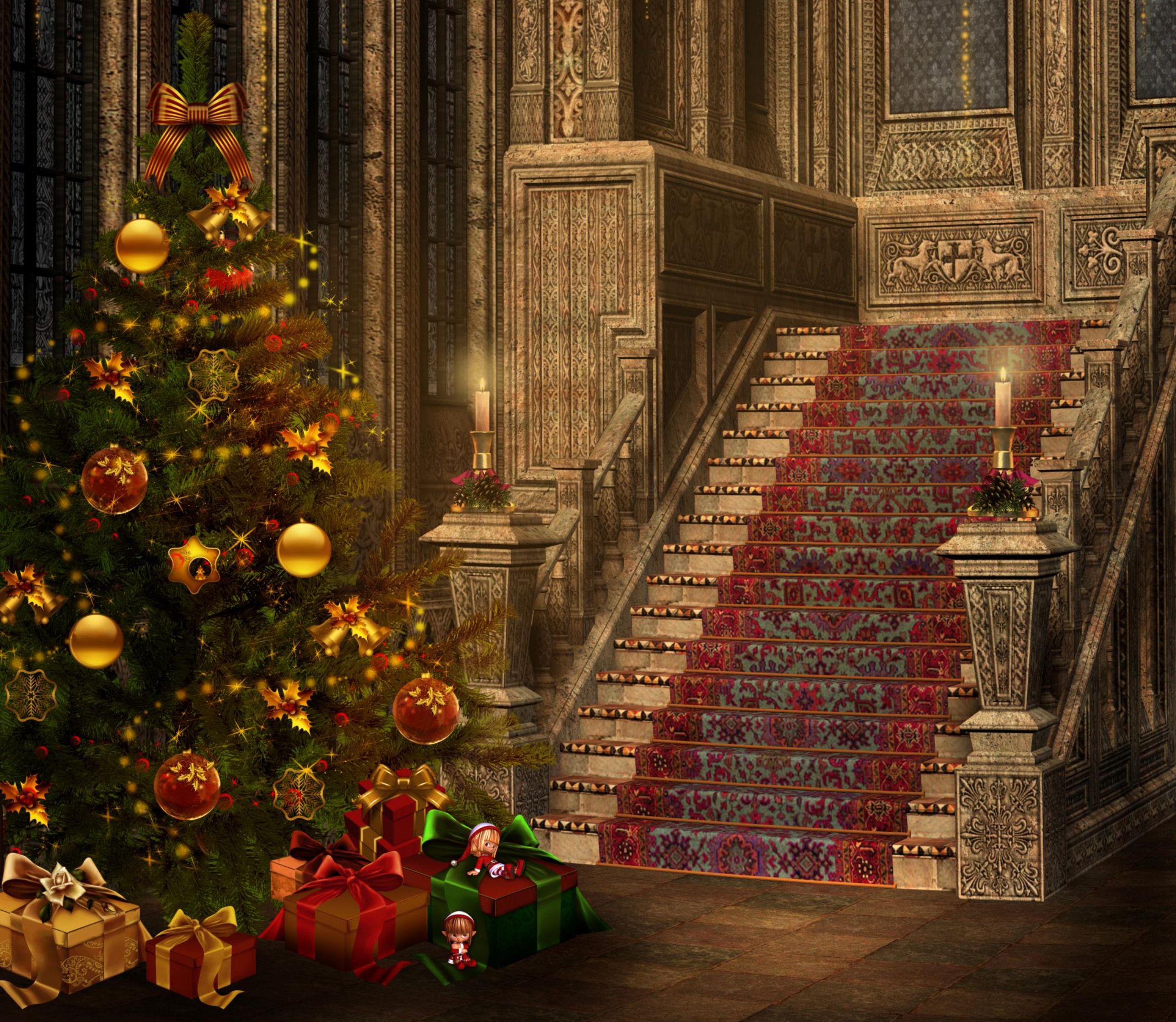 2560x2225 Christmas Magic Desktop Wallpaper. Christmas Magic Image