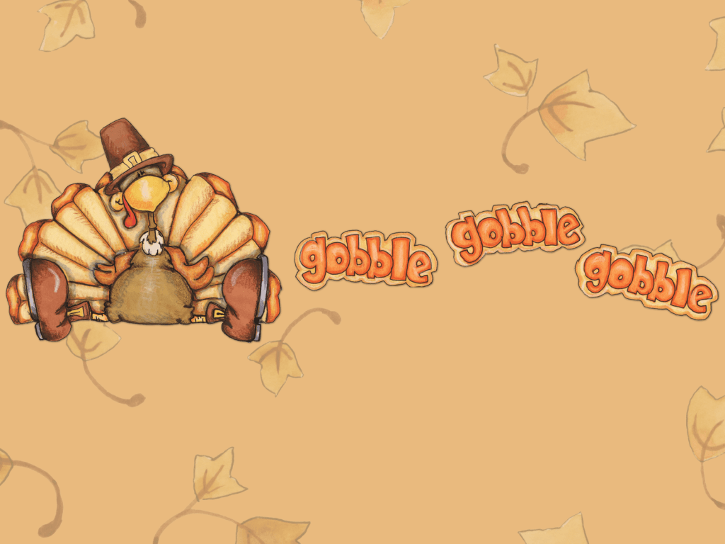 1024x768 Thanksgiving Turkey Wallpaper